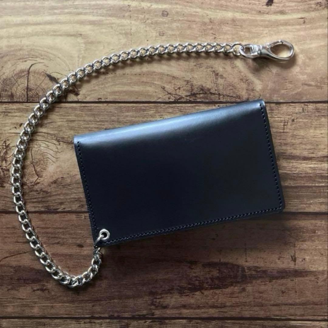 【ガボール】イタリアンレザー トラッカーウォレット6インチ（ミドル）