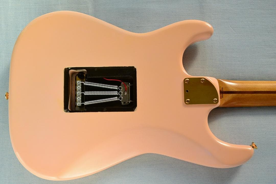 Fender STR-75 フロイドローズ シェルピンク ブリッジ補強 80年代