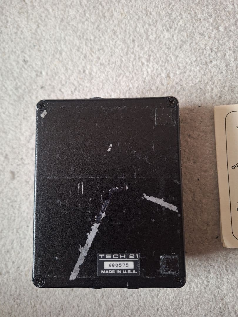 TECH 21 SansAmp Bass D DI　初期型