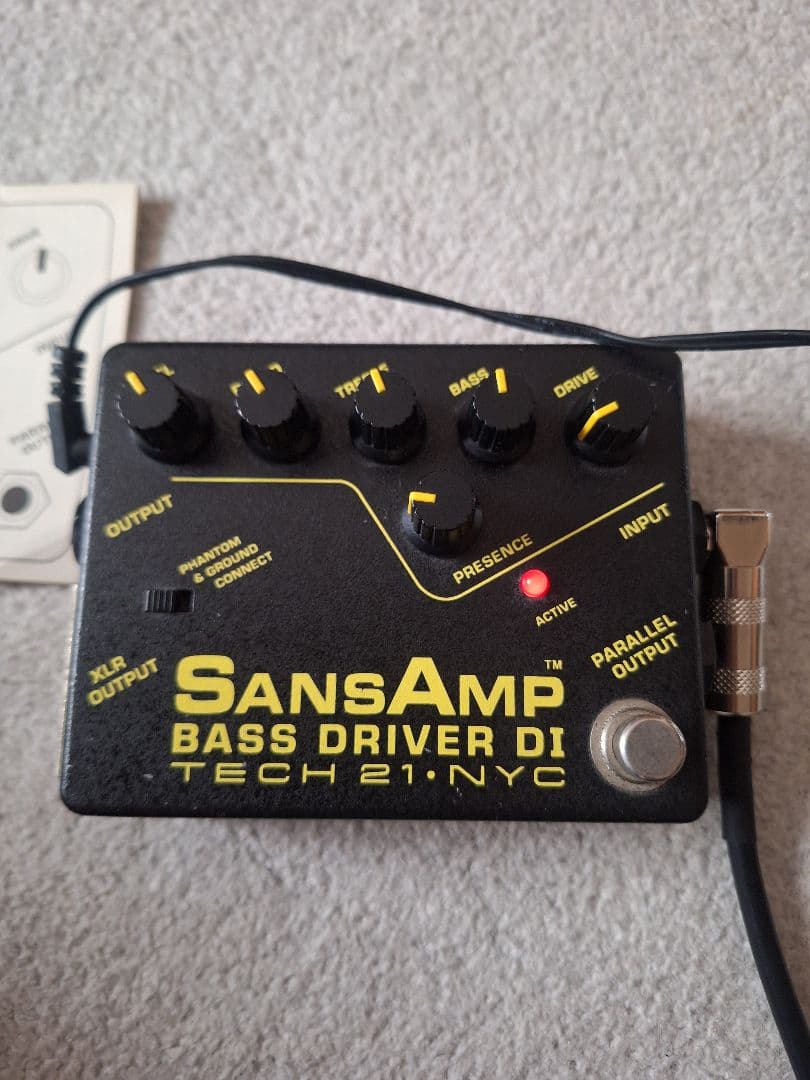 TECH 21 SansAmp Bass D DI　初期型