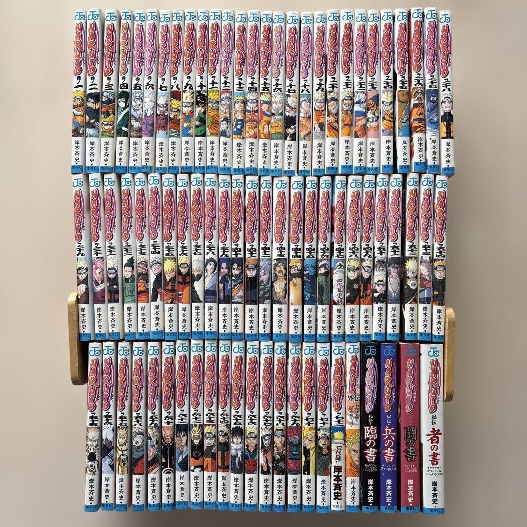 【人気セット】NARUTO 全巻＋外伝、秘伝臨・兵・闘・者７7巻セット