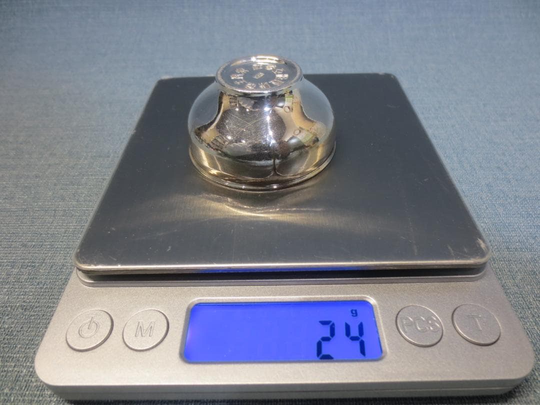 純銀　(小×４)　銀盃　銀杯　4ヶ　合計　約114ｇ