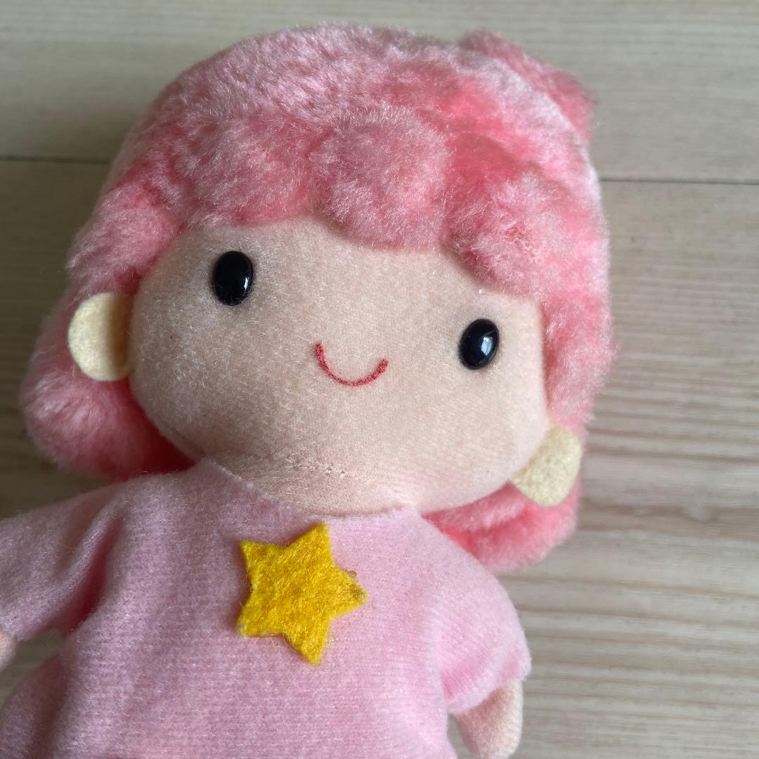 サンリオ　キキララ　ぬいぐるみ　平成レトロ　タカラ 非売品　希少レア　1992年