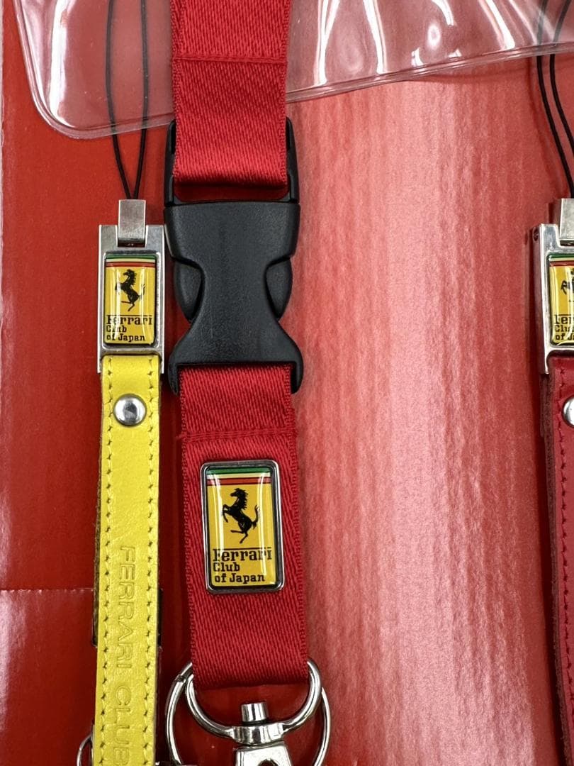 Ferrari Club of Japan フェラーリクラブ限定 革ストラップ等