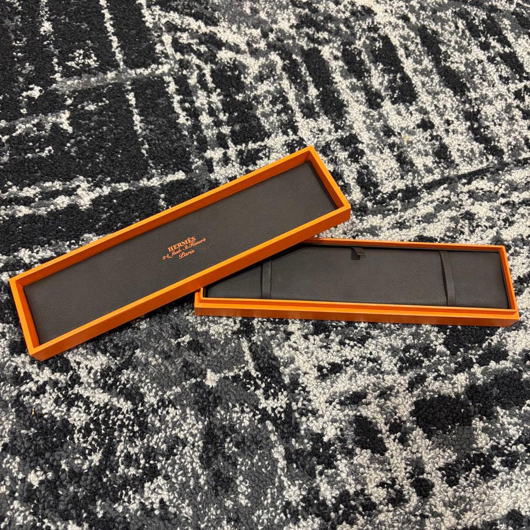 55 HERMES エルメス オレンジ 空箱 9個セット 正規品