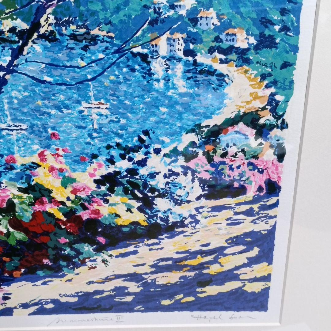 Hazel soan ヘイゼルソーンSummer Time Ⅲシルクスクリーン