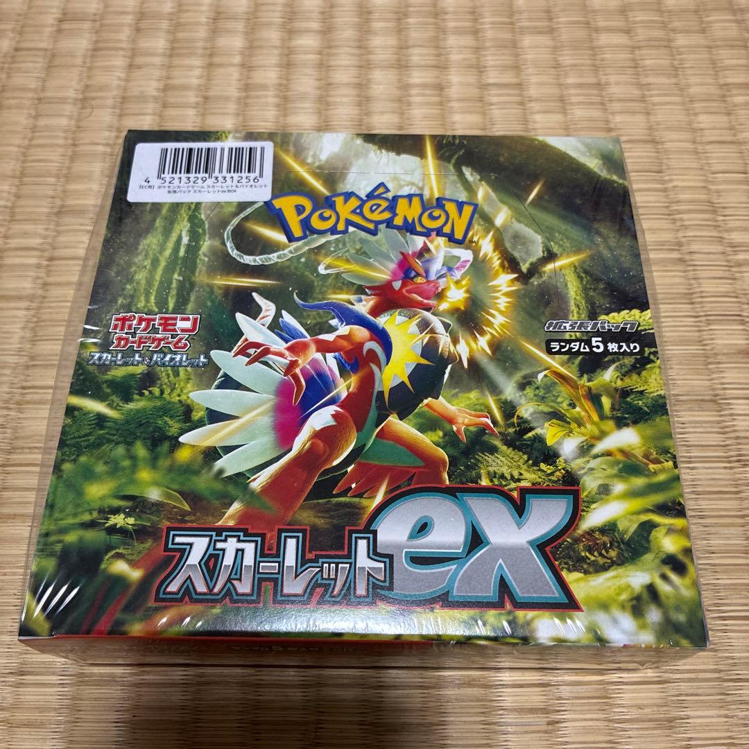 再*❌様 ポケモンカードゲーム スカーレットex BOX シュリンク付き