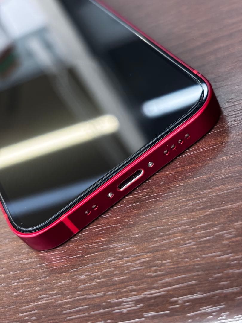 iPhone 13 mini (PRODUCT)RED バッテリー良好