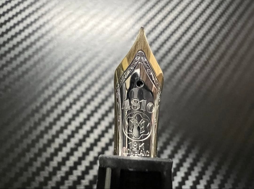 美品 モンブラン マイスターシュテュック 1464 ソリテール 万年筆 M 中字