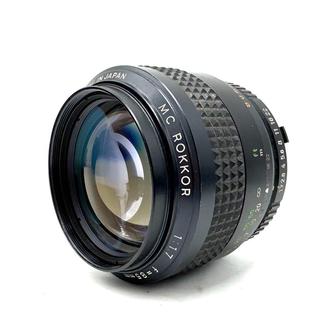 完動品 MINOLTA MC ROKKOR 85mm F1.7 ミノルタ