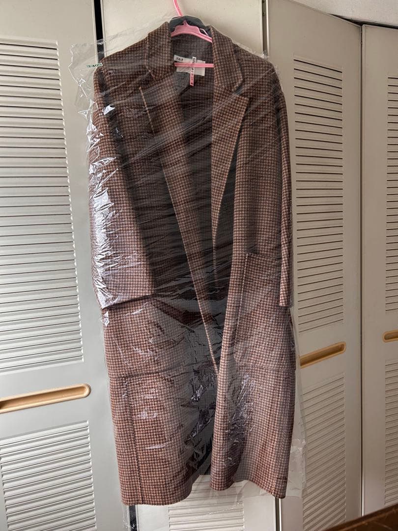 TODAYFUL オーバーチェックコート〔サイズ36〕