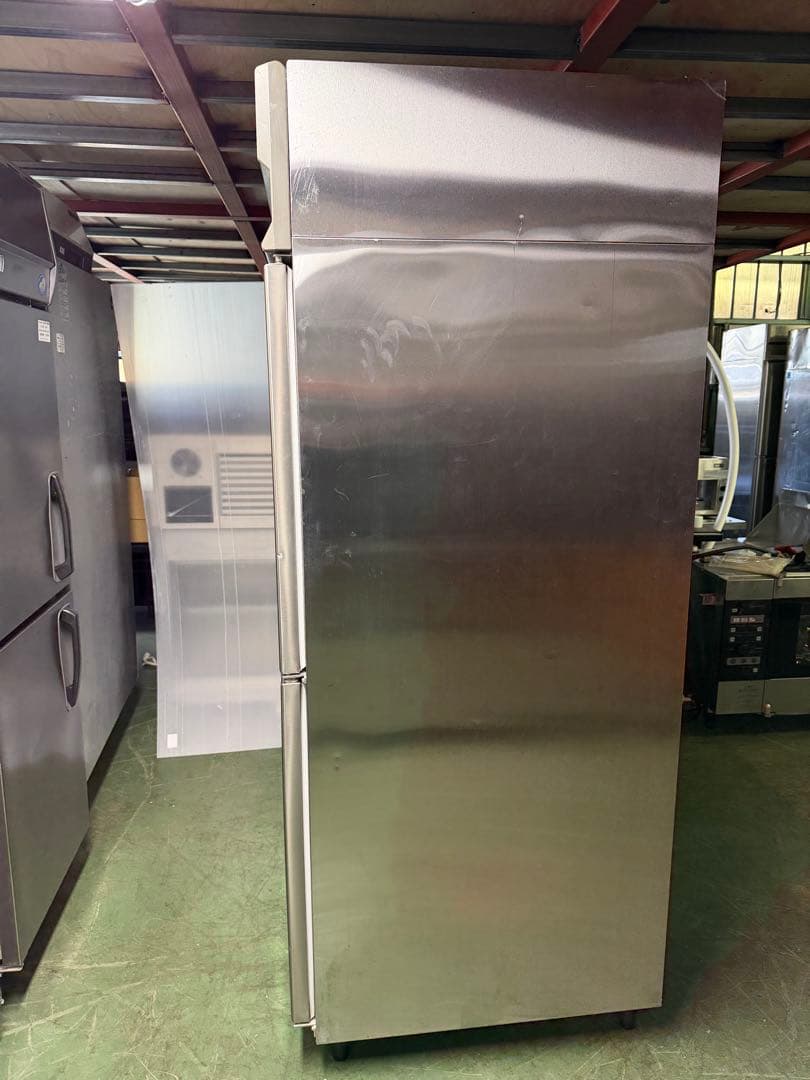 2019年 フクシマ縦型冷蔵庫 1500x800x1940