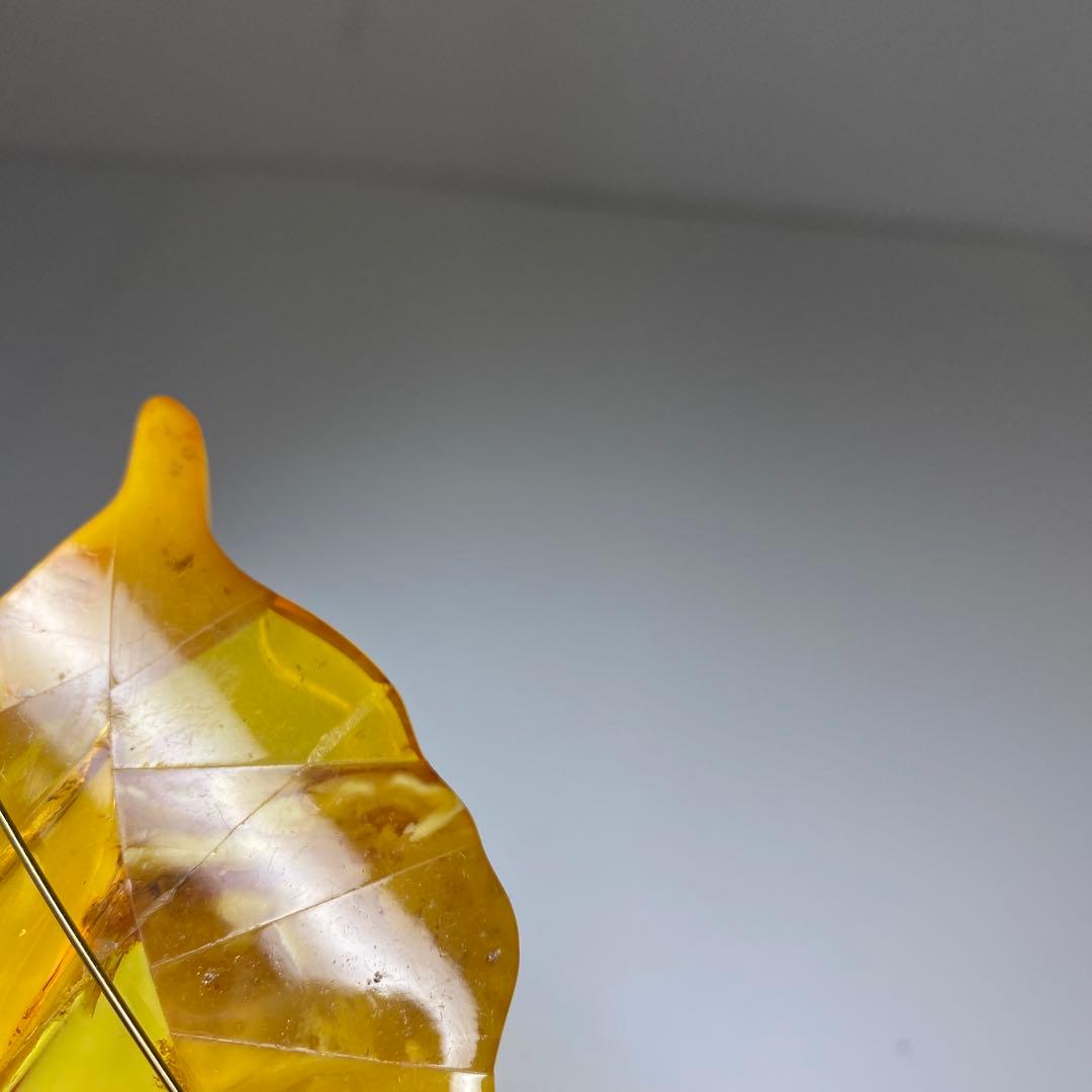 本蝋琥珀　特大ブローチ等　3点　41g 東な7-0315☆2F