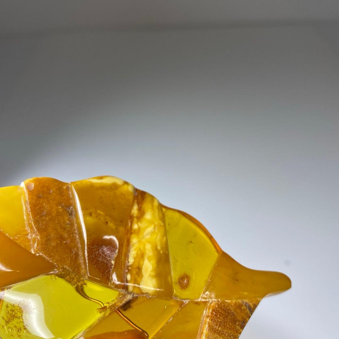 本蝋琥珀　特大ブローチ等　3点　41g 東な7-0315☆2F