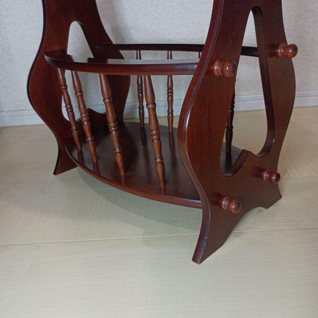 英国ビンテージ　レトロ楕円形サイドテーブル　アンティーク