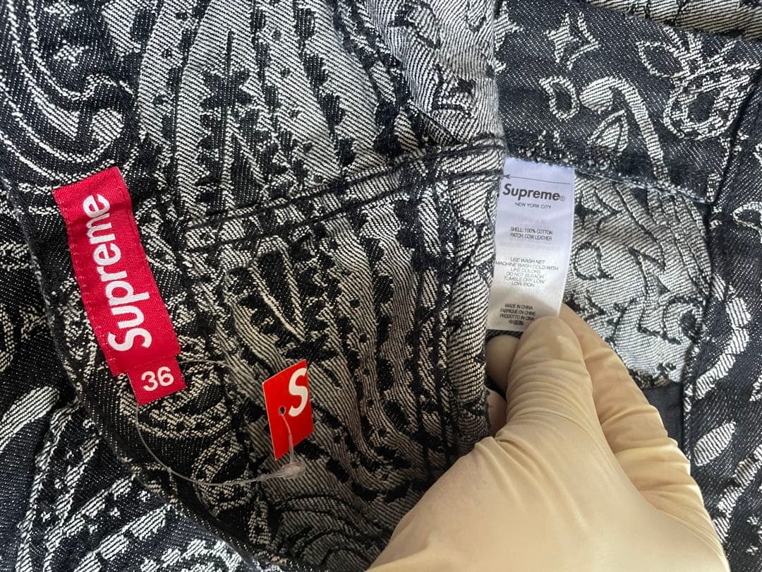 Bandana Jacquard Baggy Jean サイズ36