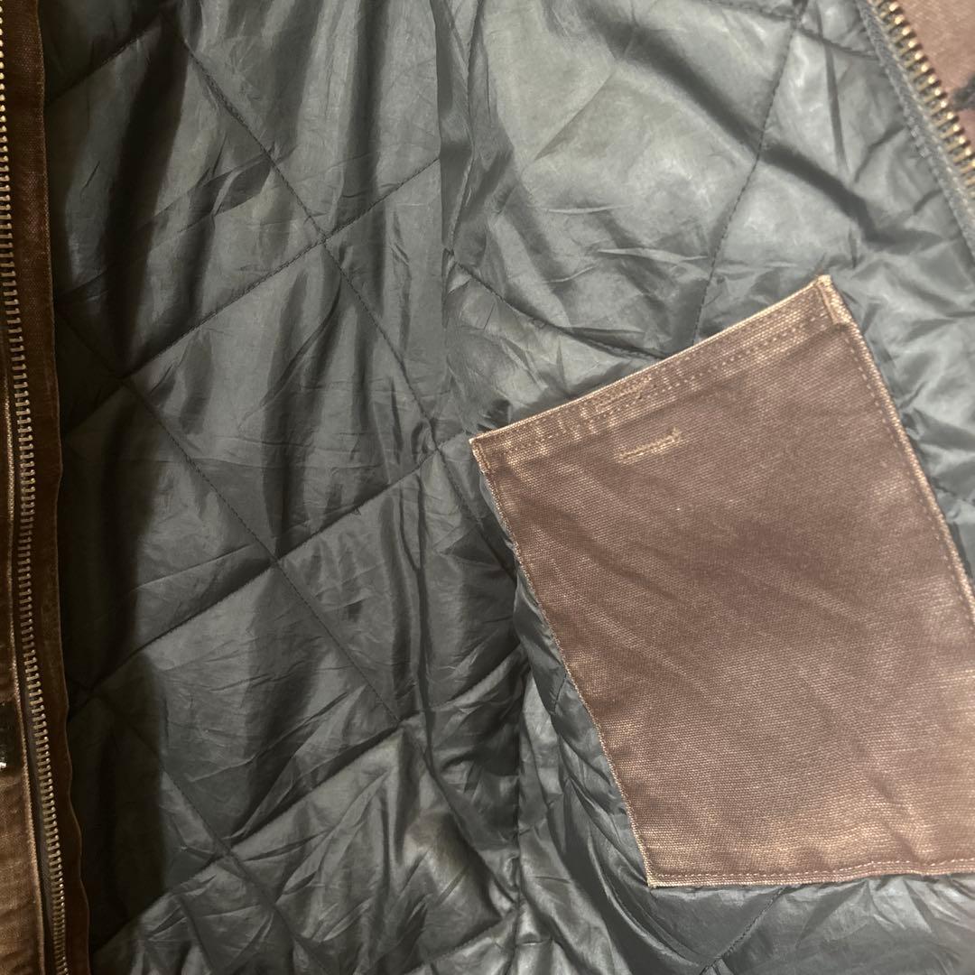 Carhartt ブラウン デトロイドジャケット j22 DKB usa製希少