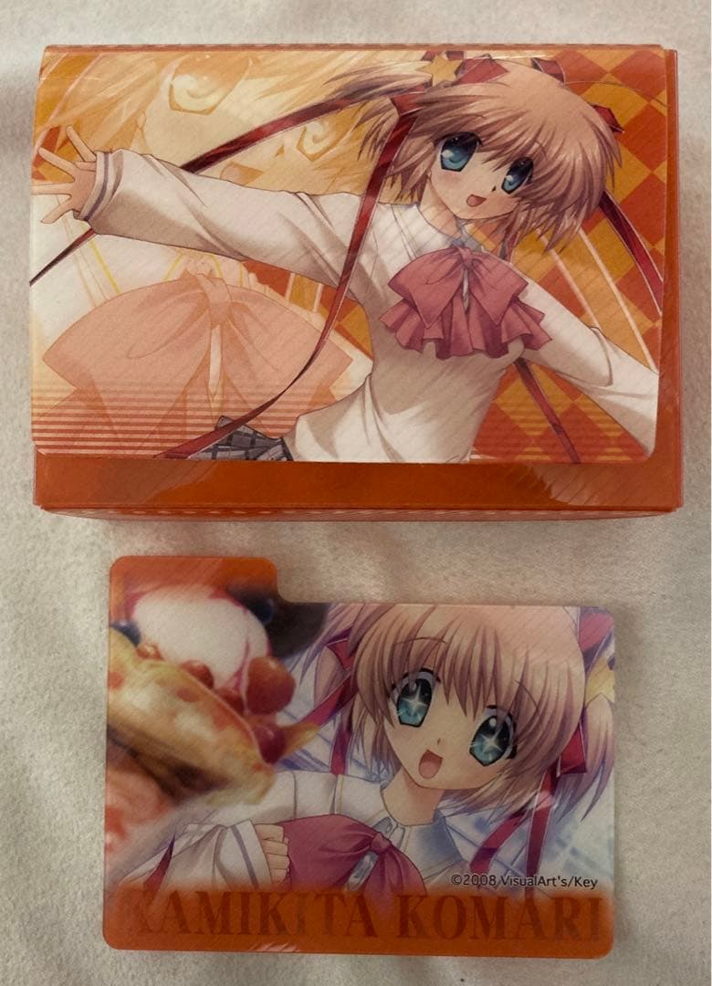 リトルバスターズ！ デッキケース 3個 恭介 真人 小毱 デッキホルダー key