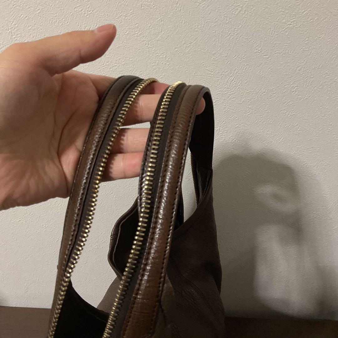 ☆開店セール☆ 使用数日 美品 マックスマーラ ミックスドレザー ハンドバッグ