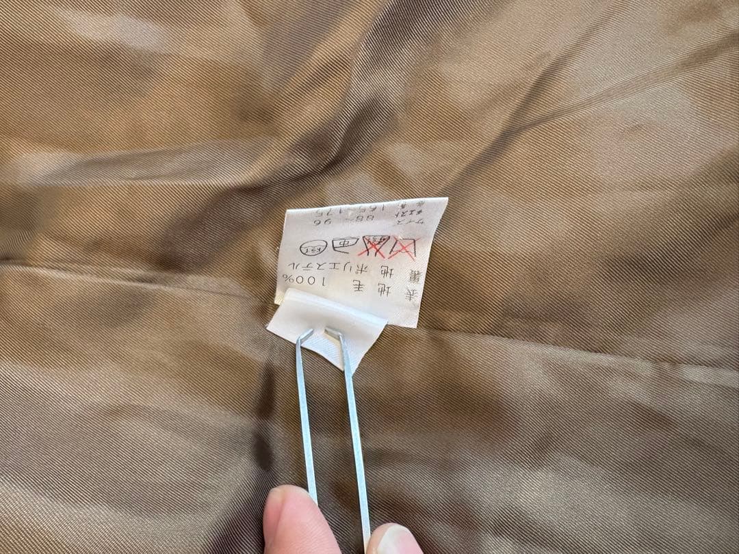 アクアスキュータム　ガンクラブチェック　ガウンコート