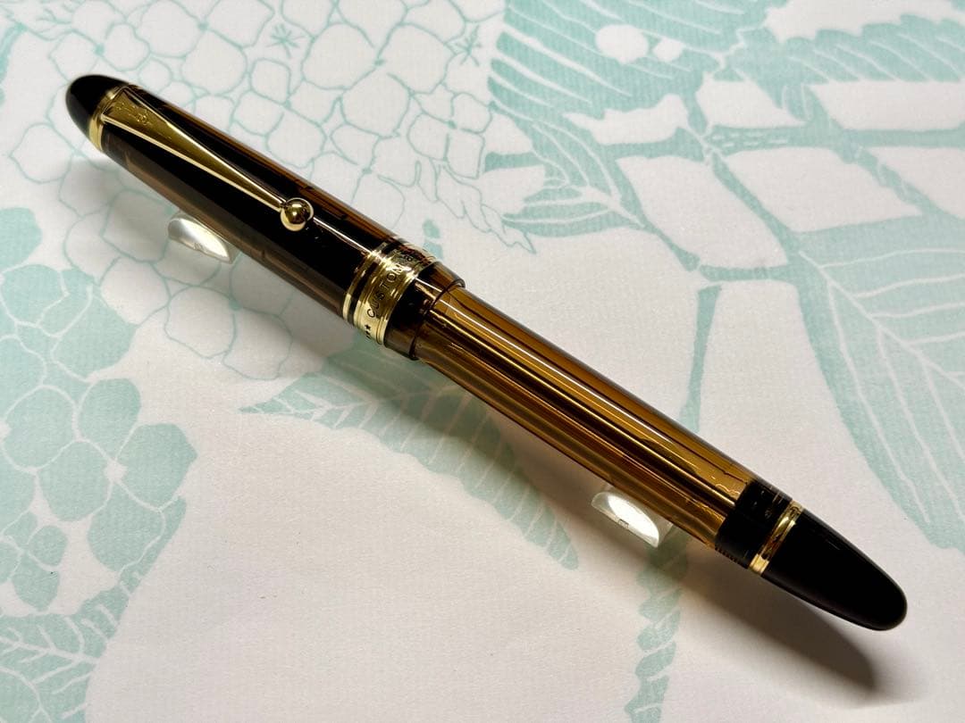PILOT 万年筆 カスタム823 森山スペシャル コース Cニブ ブラウン軸