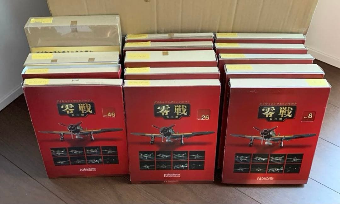 u*7様 アシェット　ダイキャストギミックモデル　零戦　五二型