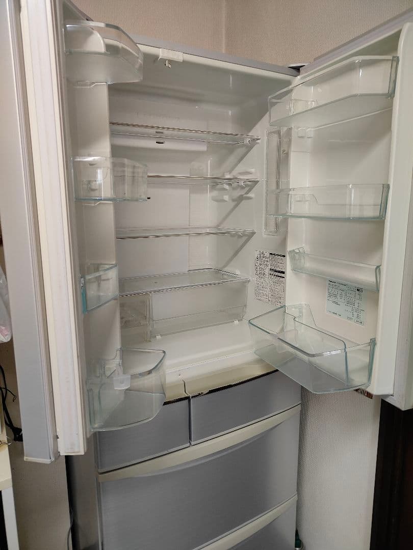 Panasonic 冷蔵庫 シルバー NR-F456T-S 2011年製