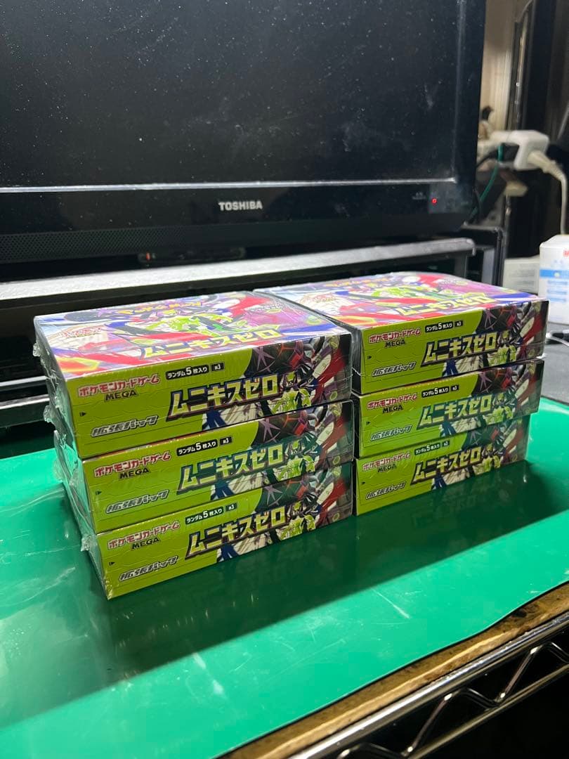ポケモンカードゲーム ムニキスゼロ シュリンク付き6box