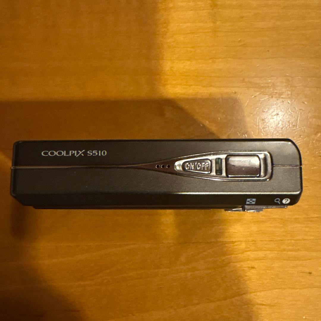 未使用 COOLPIX S510 8.1メガピクセル コンパクトカメラ