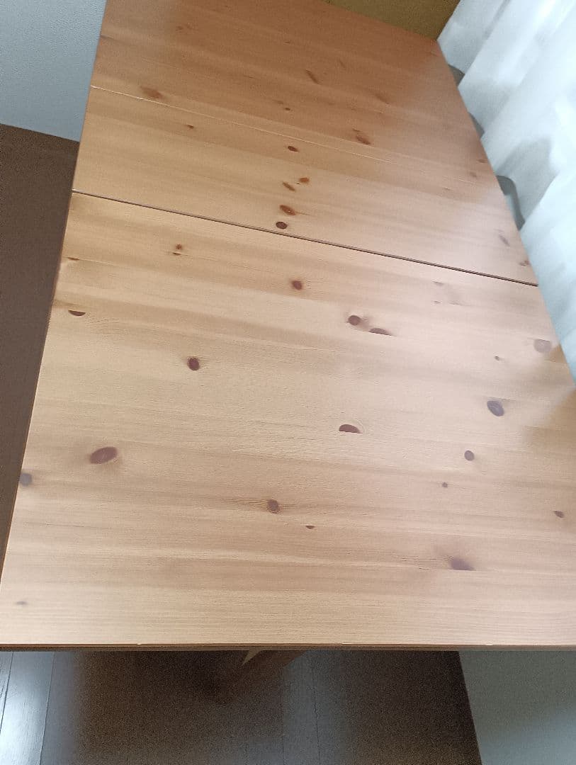 「SU」IKEA イケア　ノールデン　ゲートレッグ　引出し付　バタフライ