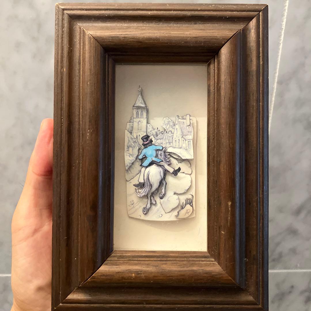 ヨーロッパの作家さんが作った精巧でロマンチックなペーパーアート2セット