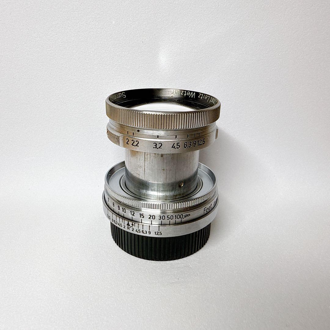 【美品】ライカ ズミタール L 50/2 Leica summitar