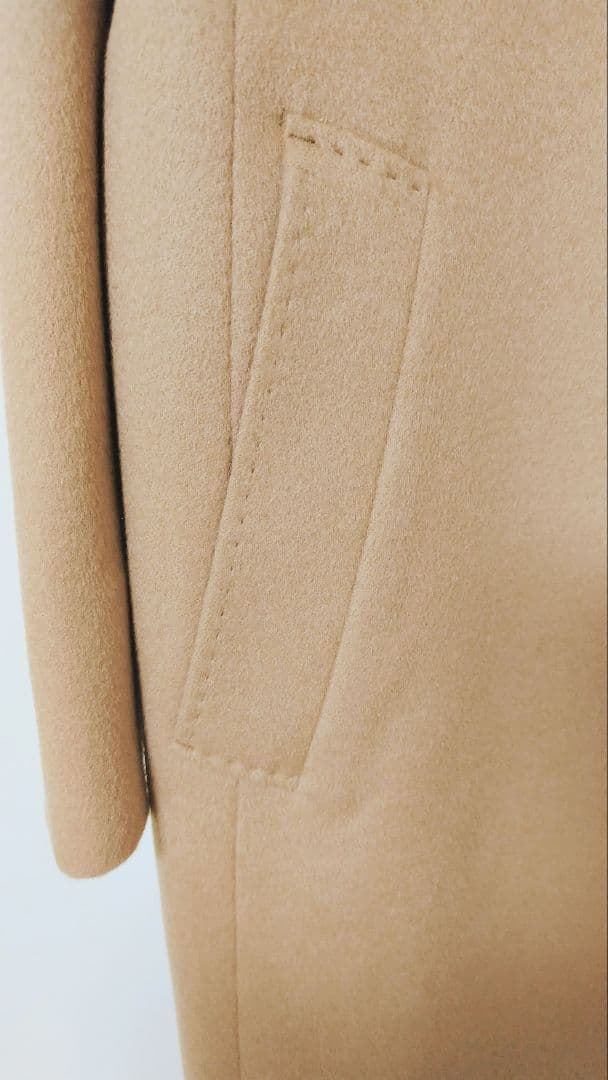 【新品未使用タグ付】23区　ウールカシミヤチェスターコート キャメルSサイズ