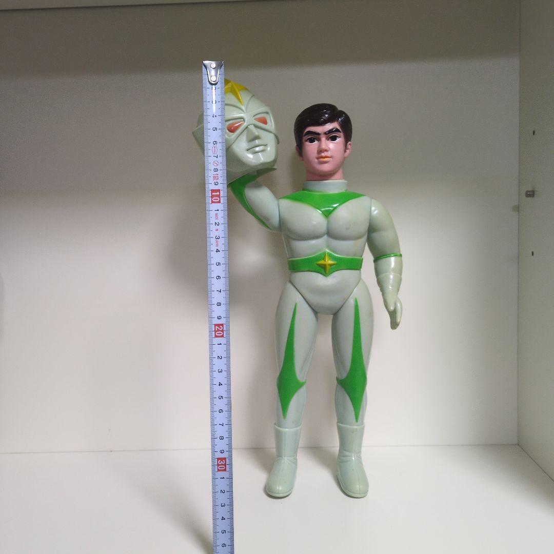 ミラーマン 面取れ ジャイアントサイズ ソフビ ブルマァク 昭和レトロ 特撮