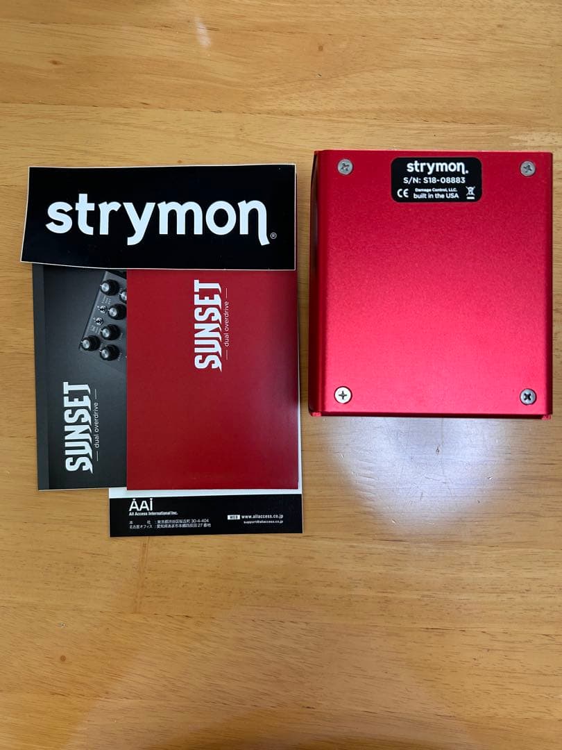 Strymon SUNSET(未使用に近い)