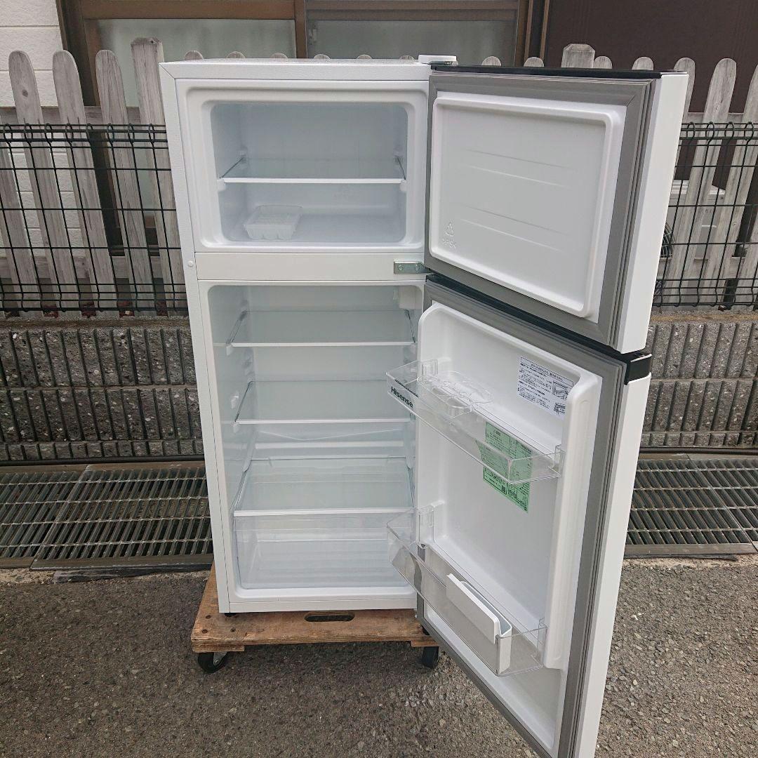 Hisense2024年製124L冷蔵庫 超美品 送料/設置無料