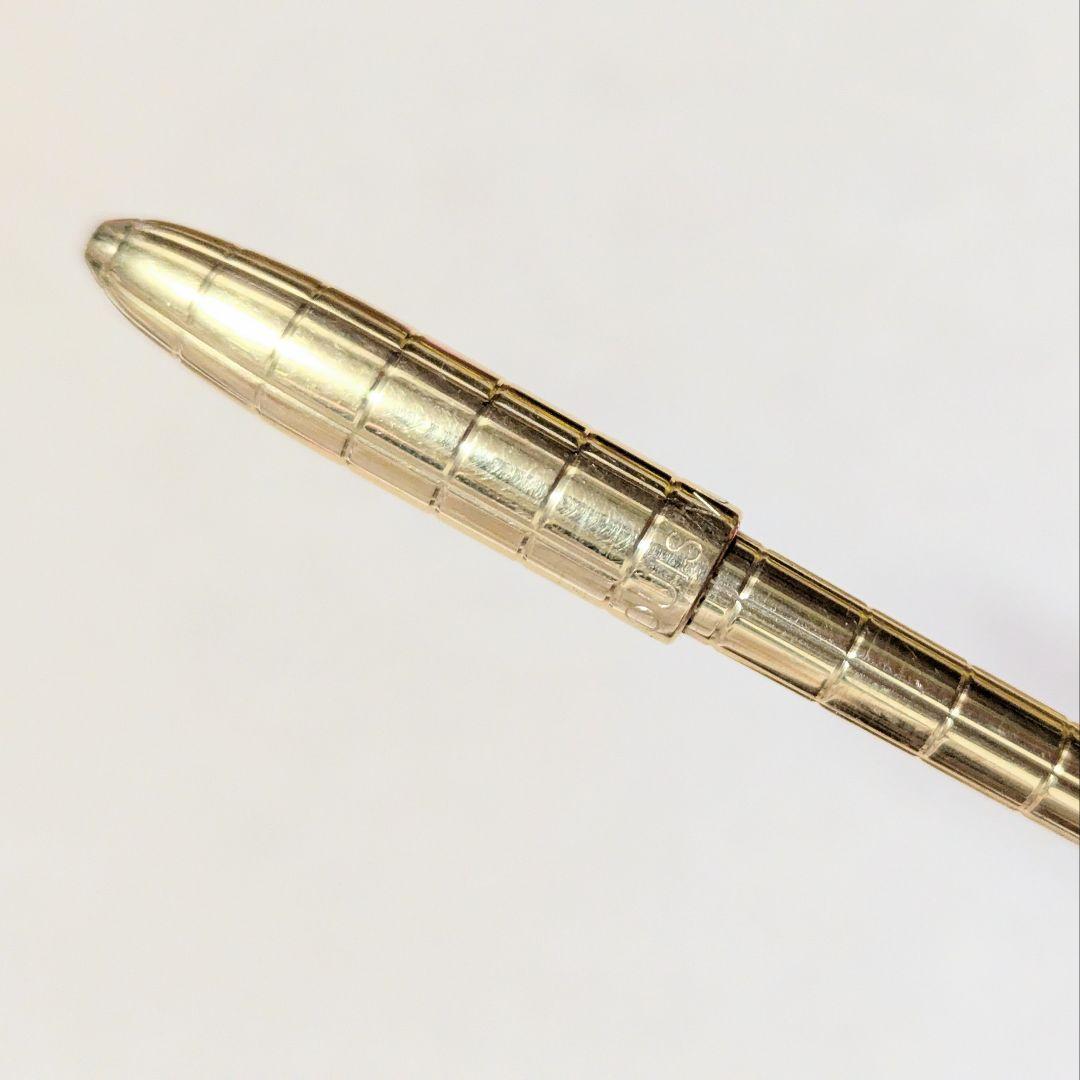 ヴィトン ゴールドメタルボールペン ストライプ模様 ルイヴィトン
