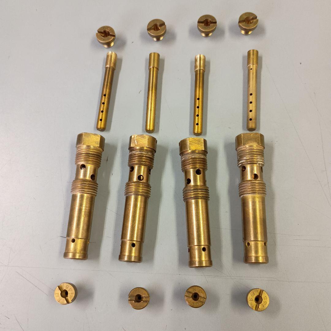 ソレックス ジェットブロック 真鍮製燃料噴射ノズル4個セット 4本