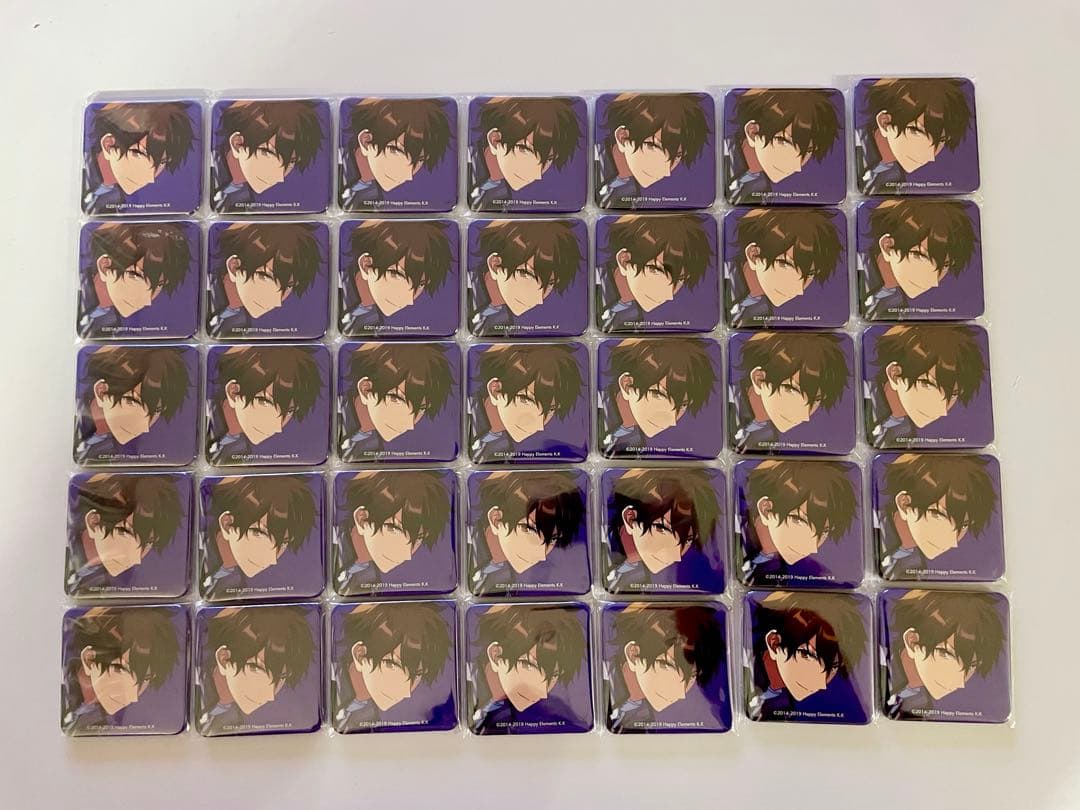 あんスタ TRIP 有償特典 守沢千秋 スクエア缶バッジ