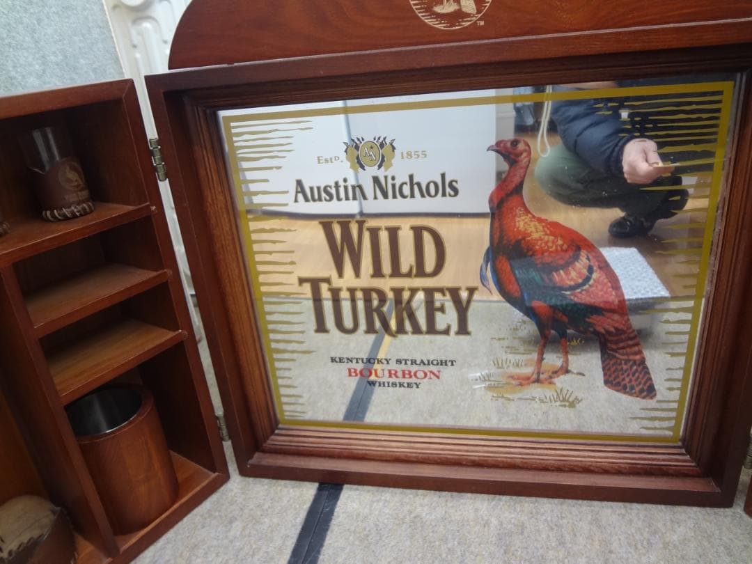 ワイルドターキーノベルティミニバー【極希少品】 キャビネットツール セット