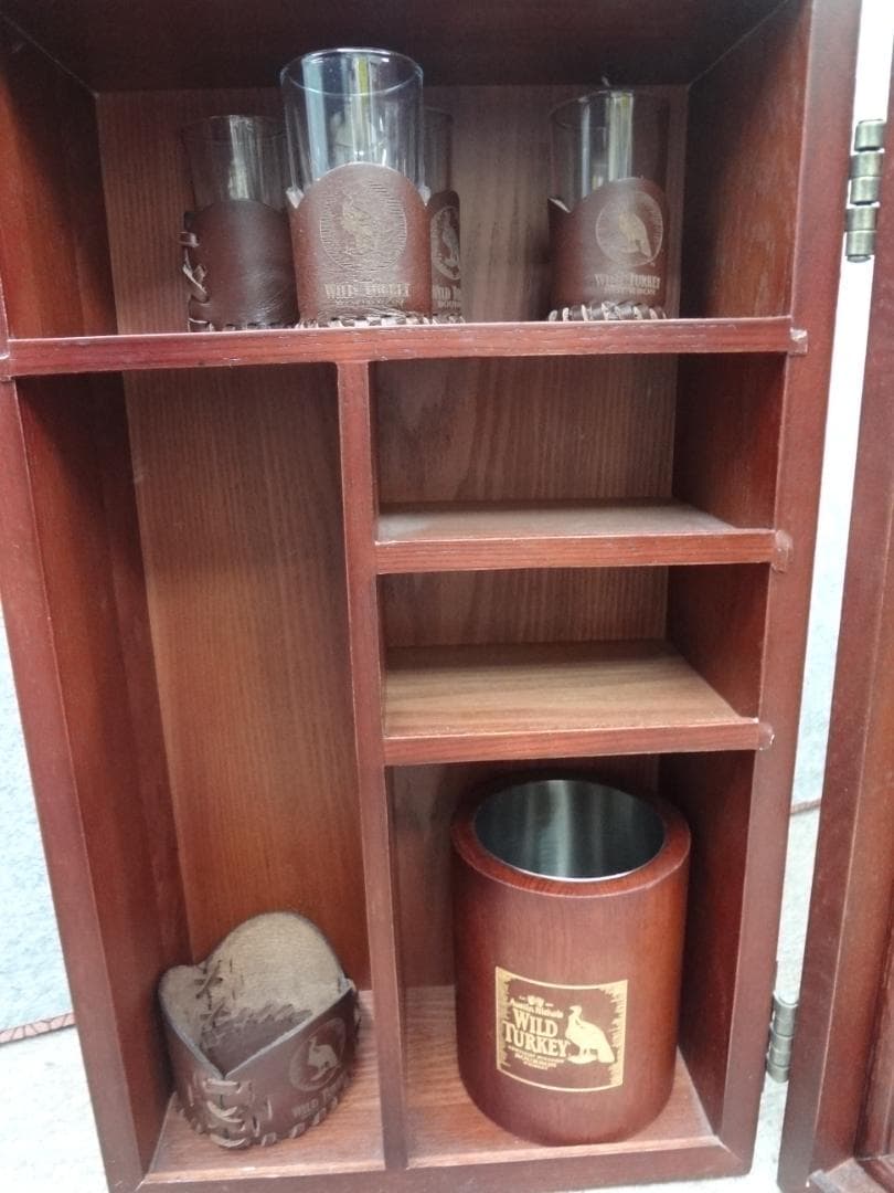 ワイルドターキーノベルティミニバー【極希少品】 キャビネットツール セット