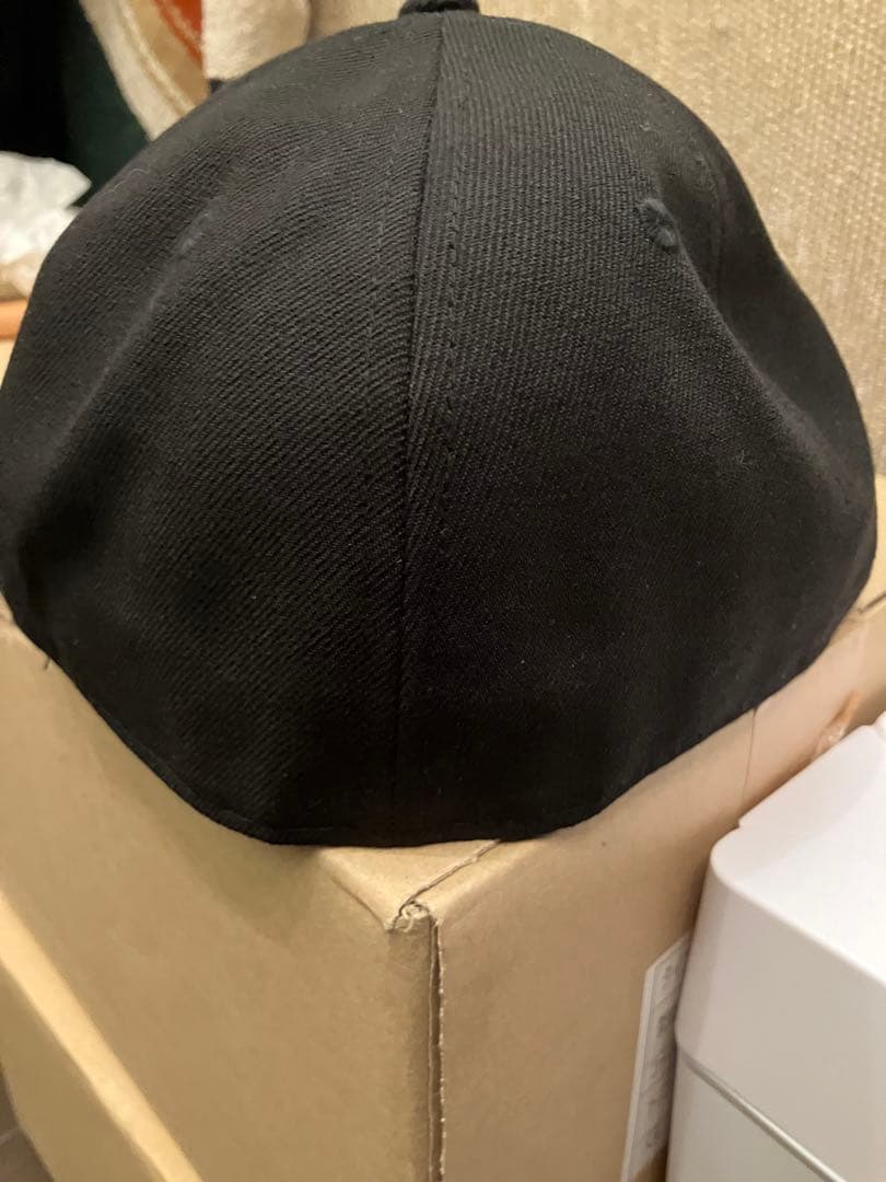 New Era 59FIFTY ブラックキャップ WTAP3刺繍