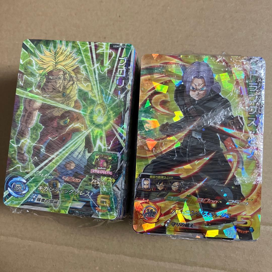 ドラゴンボールヒーローズ　傷ありカード5000枚以上、カードケース、カードBOX