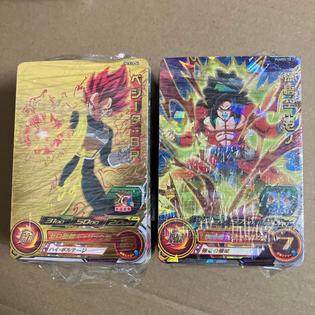 ドラゴンボールヒーローズ　傷ありカード5000枚以上、カードケース、カードBOX