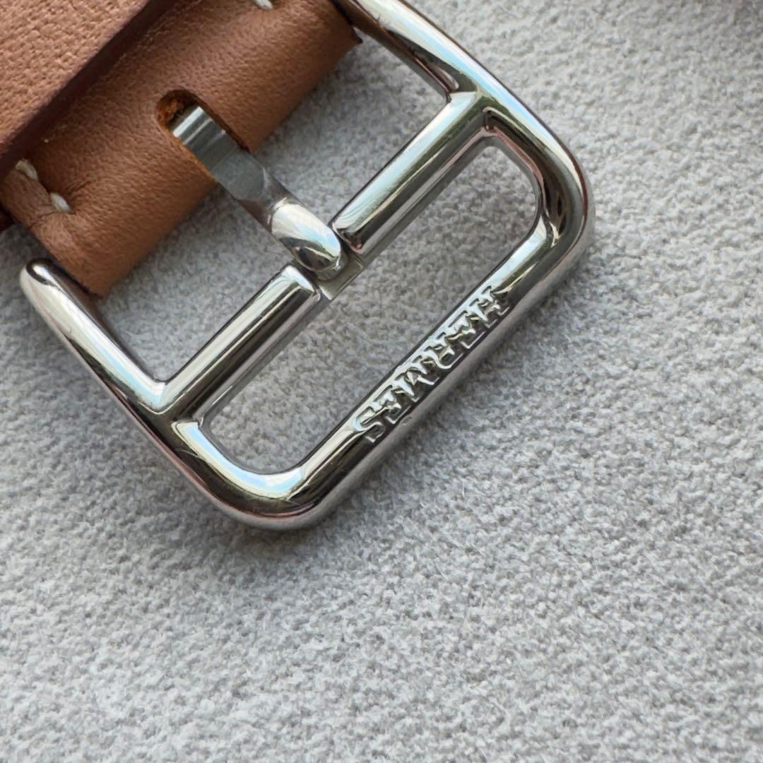 2661 美品　Apple Watch エルメス　ゴールド　レザーバンド