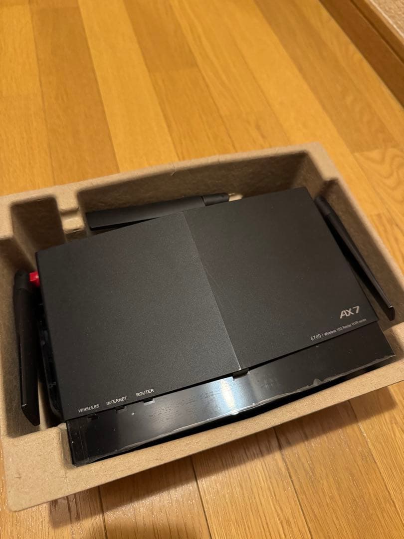 【美品】BUFFALO AX7 無線LANルーター Wi-Fi 6