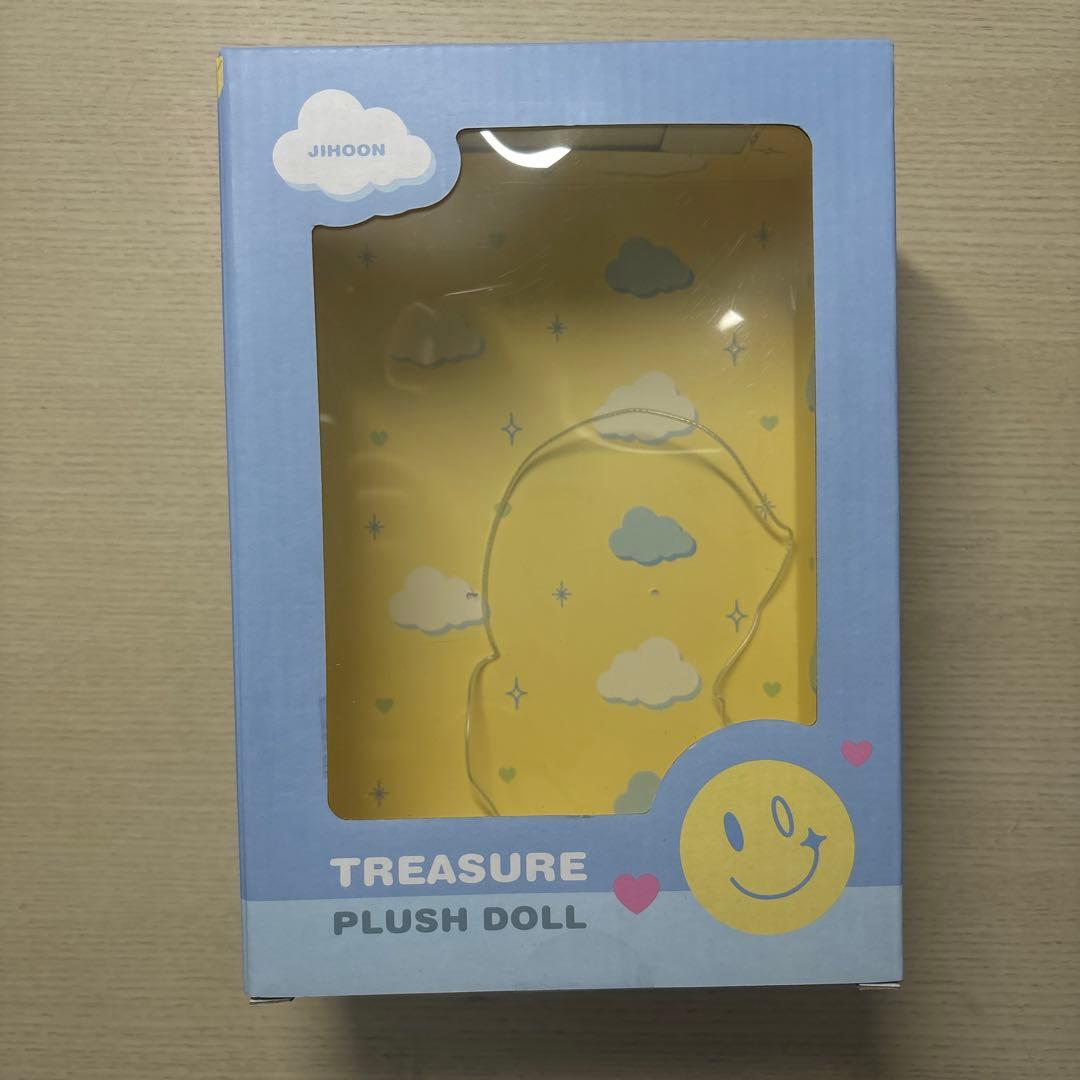 treasure plush doll ジフン トレカ付き おまけ付き