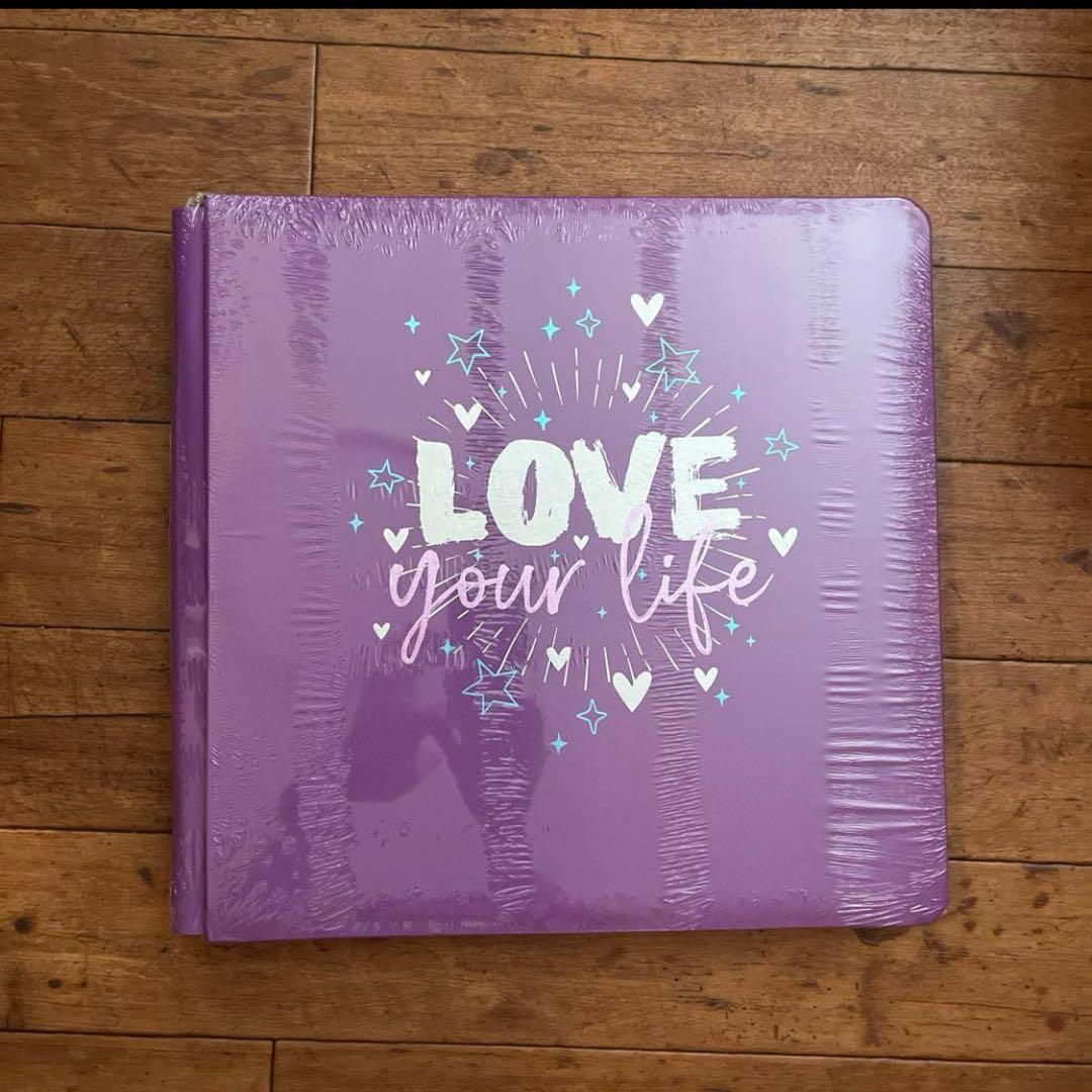 【専用】クリエイティブメモリーズ ラブユアライフ グレープ2 白台紙セット