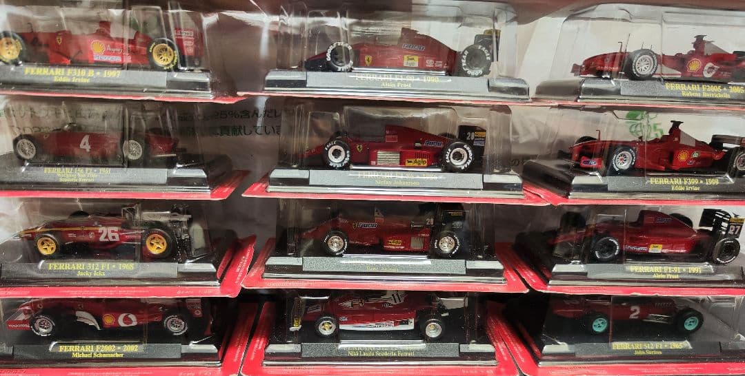 アシェット　1/43 フェラーリ　FERRARI　F1　ミニカー