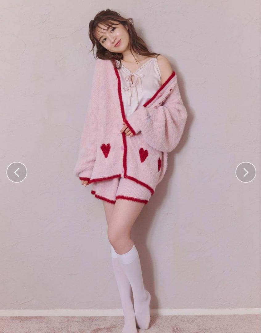 ジェラートピケ ラメフェザー上下セット ピンク サイズ F 未開封 タグ付き